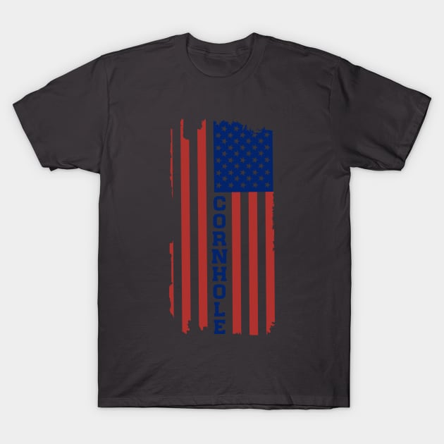 USA Cornhole T-Shirt by MogoTees